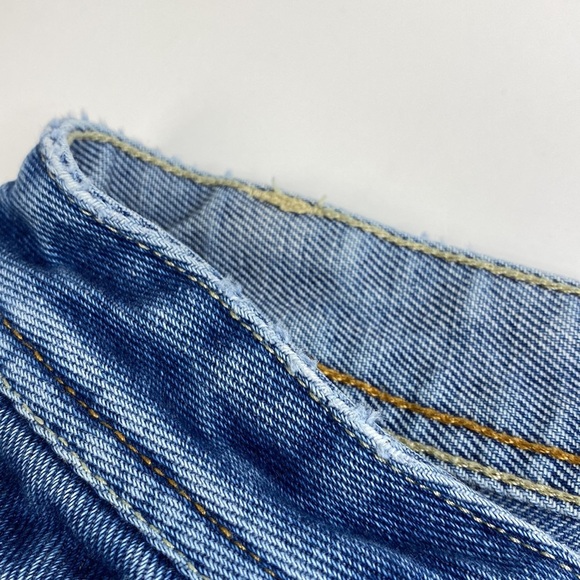 Blue Denim Women's Shorts - Picture 12 of 13